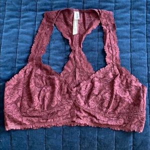 Free People racerback bralette
